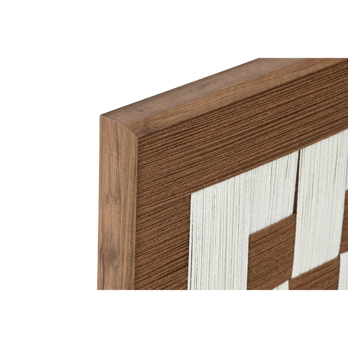 DKD Home Decor Cuadro Algodón Abeto 50x50 cm Moderno 3D (Pack de 2) DKD Home Decor Cuadro Algodón Abeto 50x50 cm Moderno 3D (Pack de 2)