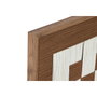 DKD Home Decor Cuadro Algodón Abeto 50x50 cm Moderno 3D (Pack de 2)