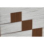 DKD Home Decor Cuadro Algodón Abeto 50x50 cm Moderno 3D (Pack de 2)