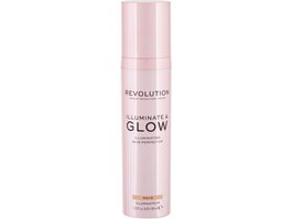 Glow & lluminate, Iluminador líquido, Oro, Para la cara, 40 ml