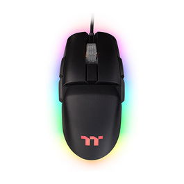 Thermaltake Ratón Gaming Argent M5 RGB Óptico USB 16000 DPI Negro Ambidextro 8 Botones Cable 1.8m 50G 2000Hz