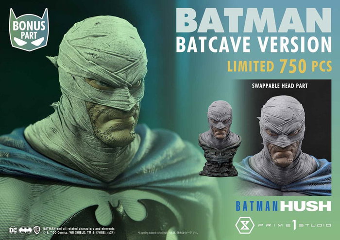 Prime 1 Studio Batman Estatua Ultimate Premium Masterline Series 1/4 Hush Deluxe Version Prime 1 Studio Batman Estatua Ultimate Premium Masterline Series 1/4 Hush Deluxe Version