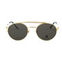 Belstaff BLACKROD-S016 Gafas con Clip-on de Titanio Dorado