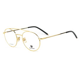 Belstaff BLACKROD-S016 Gafas con Clip-on de Titanio Dorado