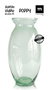 La Mediterranea Florero de Vidrio Poppy H26xø13.3cm Pack de 6