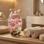 La Mediterranea Florero de Vidrio Poppy H26xø13.3cm Pack de 6