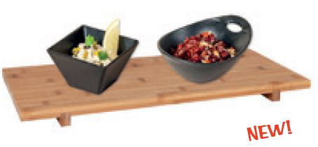 Bandeja de Bambú 50x23x3cm (Set de 4) Bandeja de Bambú 50x23x3cm (Set de 4)