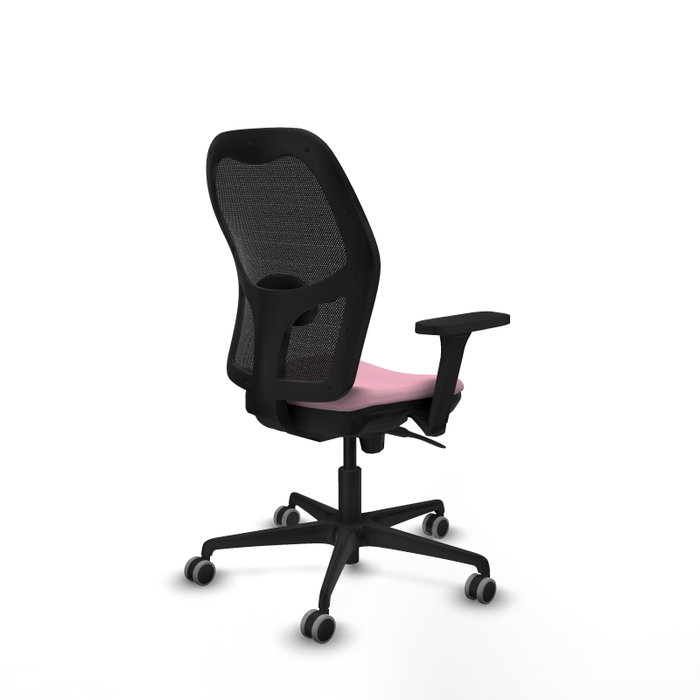 PIQUERAS Y CRESPO Silla de oficina Jorquera Rosa y Negra PIQUERAS Y CRESPO Silla de oficina Jorquera Rosa y Negra
