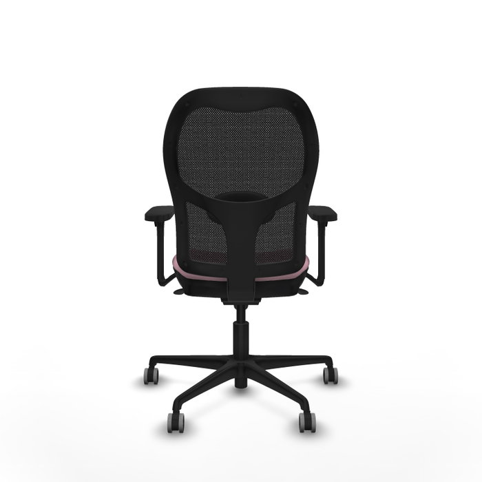 PIQUERAS Y CRESPO Silla de oficina Jorquera Rosa y Negra PIQUERAS Y CRESPO Silla de oficina Jorquera Rosa y Negra