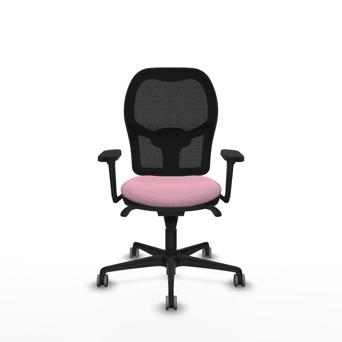 PIQUERAS Y CRESPO Silla de oficina Jorquera Rosa y Negra PIQUERAS Y CRESPO Silla de oficina Jorquera Rosa y Negra