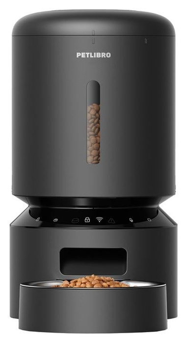 Petlibro Granary Dispensador de comida WiFi, 5L, negro
