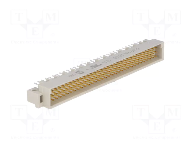 HARTING Conector de datos DIN 41612 de 96 pines recto THT