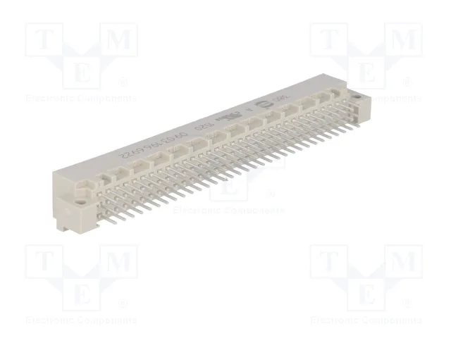 HARTING Conector de datos DIN 41612 de 96 pines recto THT