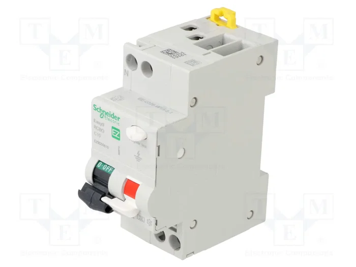 SCHNEIDER ELECTRIC Easy9 EZ RCBO 10A 30mA 1+N SCHNEIDER ELECTRIC Easy9 EZ RCBO 10A 30mA 1+N