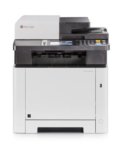 Kyocera ECOSYS Impresora Multifunción A4 Color 26 ppm, 1200 dpi, Dúplex, Red, Escáner, Fax