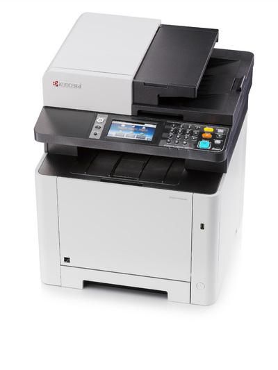 Kyocera ECOSYS Impresora Multifunción A4 Color 26 ppm, 1200 dpi, Dúplex, Red, Escáner, Fax