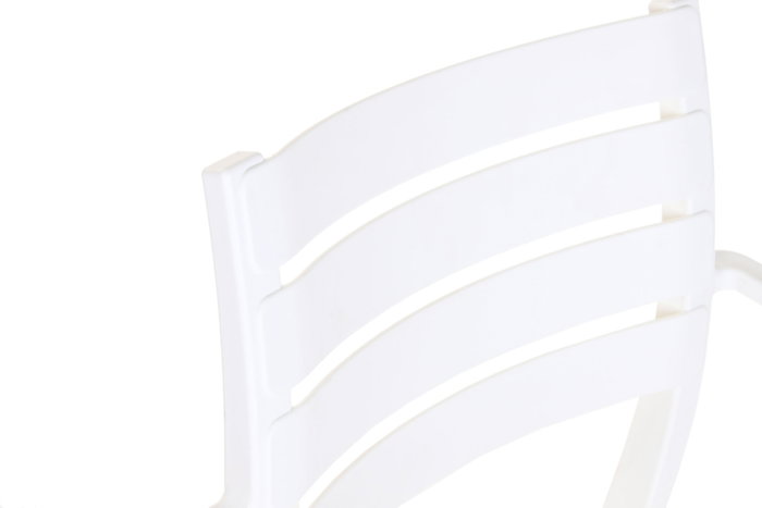 DKD Home Decor Silla Terraza y Jardín Colección Barhotel Apliable Reciclado PP Blanco - 4 Unidades (52x84x57 cm) DKD Home Decor Silla Terraza y Jardín Colección Barhotel Apliable Reciclado PP Blanco - 4 Unidades (52x84x57 cm)