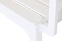 DKD Home Decor Silla Terraza y Jardín Colección Barhotel Apliable Reciclado PP Blanco - 4 Unidades (52x84x57 cm)