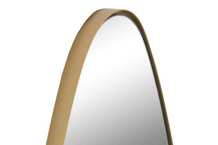 DKD Home Decor Espejo de Pared Dorado Hierro y Cristal 55x160 cm