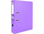 Liderpapel Archivador de Palanca Folio Documenta 75 mm Lila con Rado y Compresor Metálico