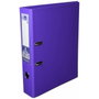 Liderpapel Archivador de palanca forrado PVC lila 75 mm