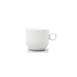 Langenthal DIXYORIGINAL Taza de Café de Porcelana, Capacidad 10 cl, Color Blanco, Familia Vajilla (Set de 6)