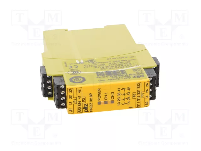 PILZ PNOZ X2.8P Módulo de relé de seguridad 24÷240VAC