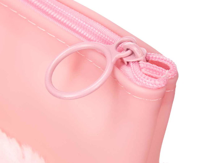 PINCELLO Estuche Pompon Silicona Surtidos Morado Azul Rosa Verde 21x9x3cm (Set de 24)