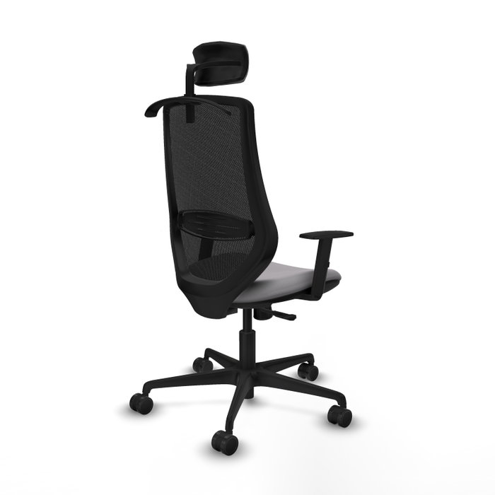PIQUERAS Y CRESPO Silla de Oficina Mardos con Mecanismo Sincro, Gris y Negro PIQUERAS Y CRESPO Silla de Oficina Mardos con Mecanismo Sincro, Gris y Negro