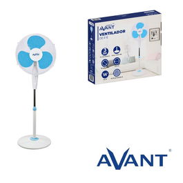 AVANT Ventilador de Pie 16 Pulgadas (40 cm) - 45W con Base Redonda
