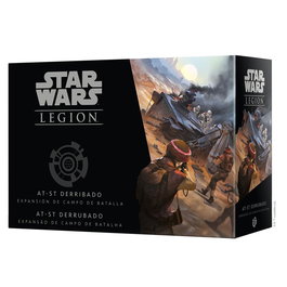 Fantasy Flight Games Star Wars: Legion - Expansión AT-ST Derribado, Miniaturas Detalladas, Cartas de Batalla, Escenario Exclusivo, Juego de Mesa, Idioma Español / Portugués