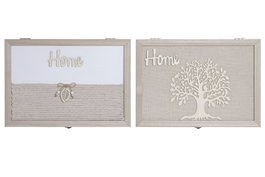 DKD Home Decor Tapa para Contador MDF Árbol de la Vida 46x7x32