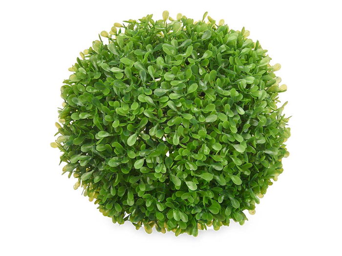 Ibergarden Bola Redonda 22 cm Hojas Verdes Plastico Verde (Set de 8)