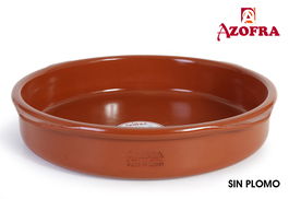 Azofra Cazuela 40 cm Vitrocerámica Medidas 43x43x7.5 cm (2 Unidades)