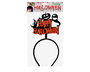 Diadema Halloween Divertida con Figuras Espumosas para Disfraz de Bruja o Vampira, Accesorio Decorativo para Fiestas Temáticas