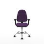 PIQUERAS Y CRESPO Silla de oficina Algarra Morado con mecanismo Asincro