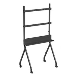 GEMBIRD Soporte de Suelo Móvil para TV 55'' - 86'', Negro