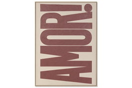 DKD Home Decor Cuadro Lienzo Amor Pintado a Mano 102,5x4x142,5 cm
