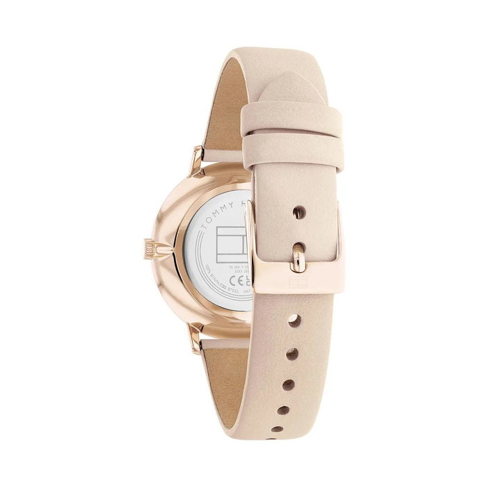 Tommy Hilfiger 1782602 Reloj para Mujer con Correa de Piel Beige
