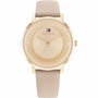 Tommy Hilfiger 1782602 Reloj para Mujer con Correa de Piel Beige
