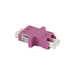 Synergy21 Cable de fibra óptica Multimode OM4 50/125u duplex erika-violett con brida, Synergy 21