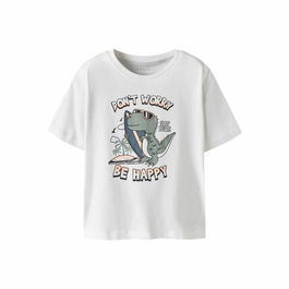 Camiseta de Manga Corta Infantil Name It Nmmvagno Loose
