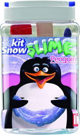 Juego Instant Slime Kit Snow Snow Pingüino