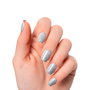 Láminas de Gel para Uñas Nooves Láminas De Uñas De Gel Glitter grey 20 Piezas