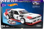 Coche audi 90 quattro isma gto hot wheels de construcción con 973 bloques. escala 1:15.