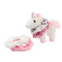 Inca Set de llavero y gomas para pelo Unicornio
