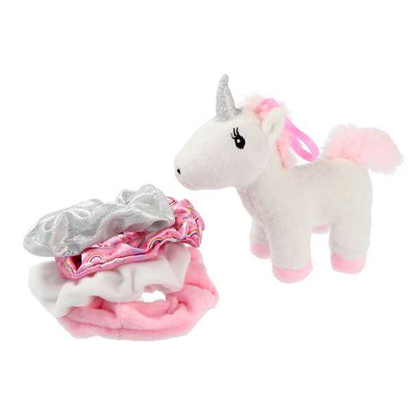 Inca Set de llavero y gomas para pelo Unicornio