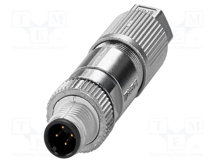 PHOENIX CONTACT SACC-M12MS-4QO-0,75 SH Conector M12 Industrial PHOENIX CONTACT SACC-M12MS-4QO-0,75 SH Conector M12 Industrial