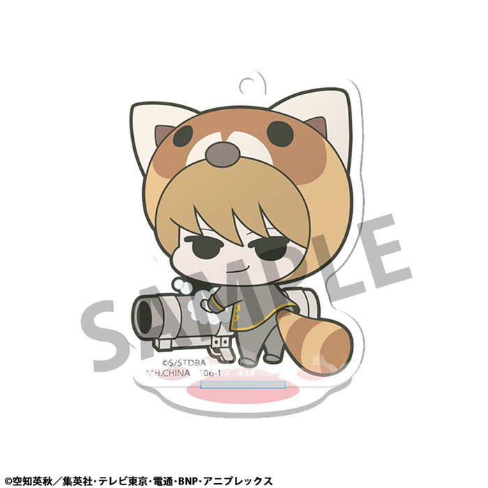 Gintama Figuras acrílico Prince Hata & Animal Paradise 6 cm Expositor (6)