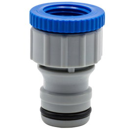 Riegolux RGX Adaptador de Grifo Hembra 3/4''-1'' Máx. Cau Blanco